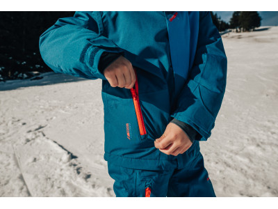 Dětská ski bunda   Zort Kids tm.modrá