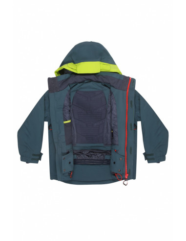 Dětská ski bunda   Zort Kids tm.modrá