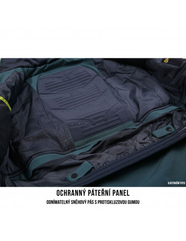 Dětská ski bunda   Zort Kids sv. zelená