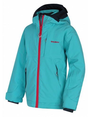 Dětská ski bunda   Zisi Kids tl. tyrkysová