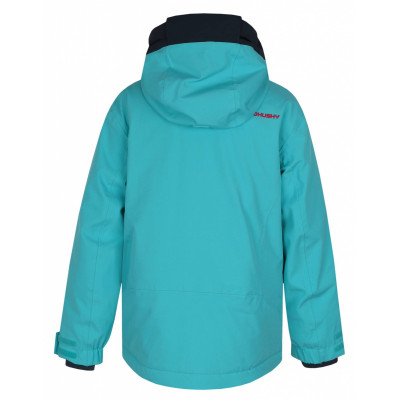 Dětská ski bunda   Zisi Kids tl. tyrkysová 2