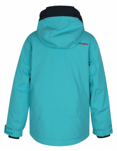 Dětská ski bunda   Zisi Kids tl. tyrkysová