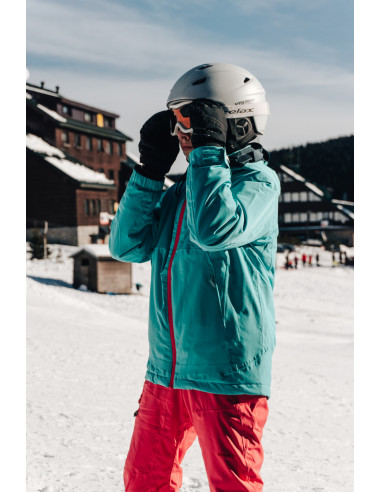 Dětská ski bunda   Zisi Kids tl. tyrkysová