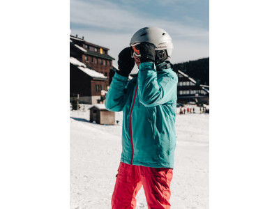 Dětská ski bunda   Zisi Kids tl. tyrkysová