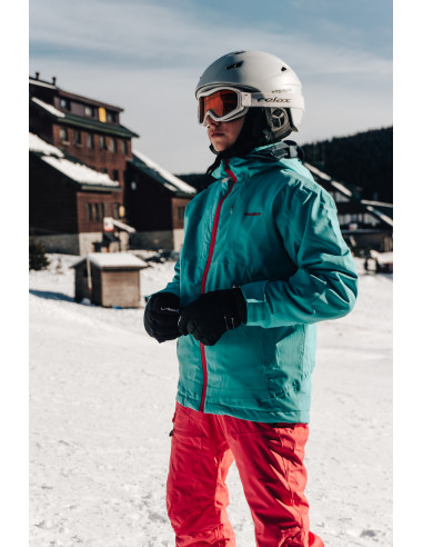 Dětská ski bunda   Zisi Kids tl. tyrkysová