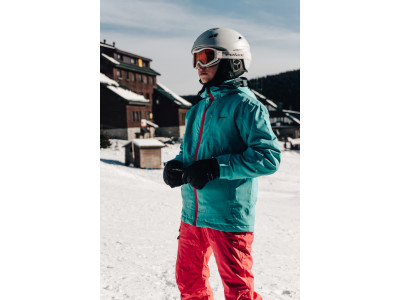 Dětská ski bunda   Zisi Kids tl. tyrkysová
