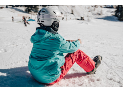 Dětská ski bunda   Zisi Kids tl. tyrkysová