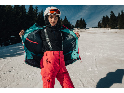 Dětská ski bunda   Zisi Kids tl. tyrkysová