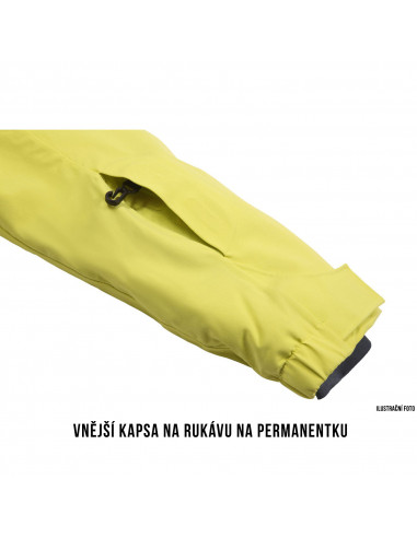 Dětská ski bunda   Zisi Kids výrazně růžová