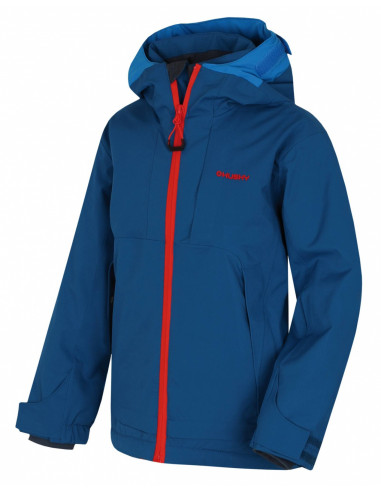 Dětská ski bunda   Zisi Kids tm.modrá