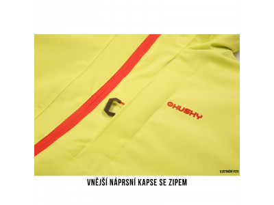 Dětská ski bunda   Zisi Kids sv. zelená