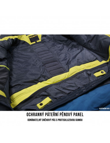 Dětská ski bunda   Zisi Kids sv. zelená