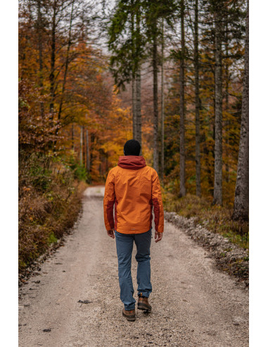 Pánská hardshellová bunda   Nanook M oranžová