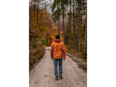 Pánská hardshellová bunda   Nanook M oranžová
