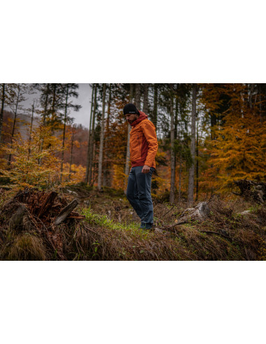 Pánská hardshellová bunda   Nanook M oranžová