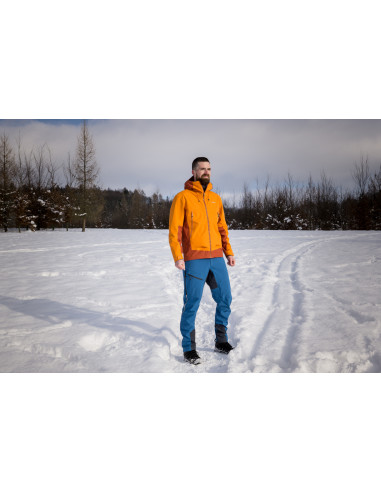 Pánská hardshellová bunda   Nanook M oranžová