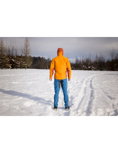 Pánská hardshellová bunda   Nanook M oranžová