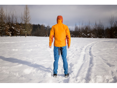 Pánská hardshellová bunda   Nanook M oranžová