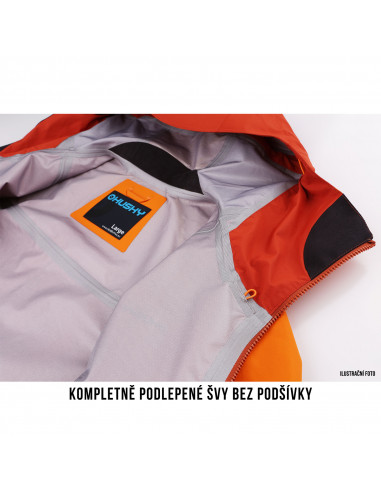 Pánská hardshellová bunda   Nanook M oranžová