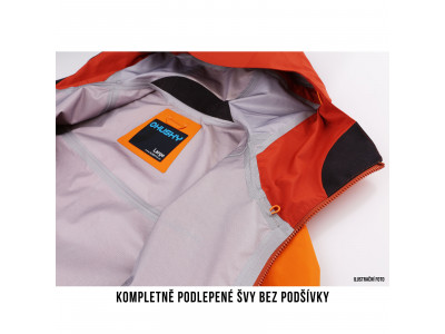 Pánská hardshellová bunda   Nanook M oranžová