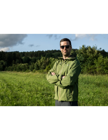 Pánská hardshellová bunda   Nicker M červená