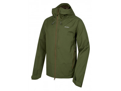 Pánská hardshellová bunda   Nicker M tm.zelená