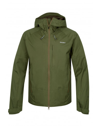 Pánská hardshellová bunda   Nicker M tm.zelená