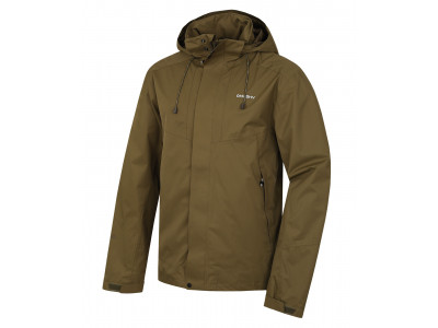 Pánská hardshellová bunda   Nutty M tm. olivová