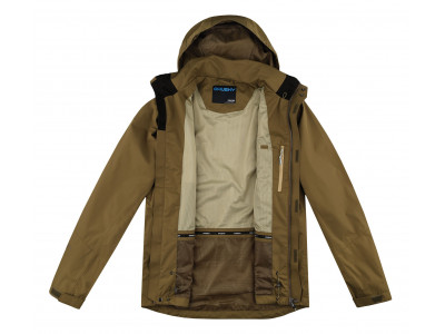 Pánská hardshellová bunda   Nutty M tm. olivová