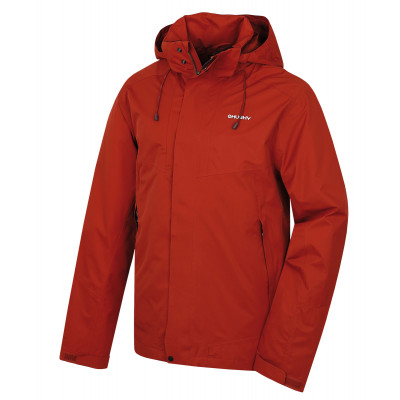 Pánská hardshellová bunda   Nutty M tm. cihlová