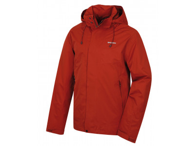 Pánská hardshellová bunda   Nutty M tm. cihlová