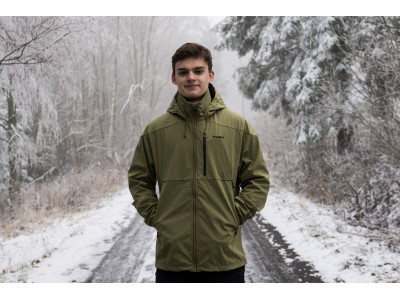 Pánská softshellová bunda   Sauri M tm. cihlová