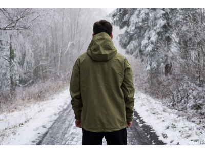 Pánská softshellová bunda   Sauri M tm. cihlová