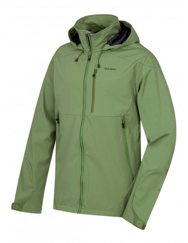 Pánská softshellová bunda   Sauri M tm.zelená