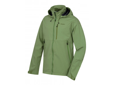 Pánská softshellová bunda   Sauri M tm.zelená