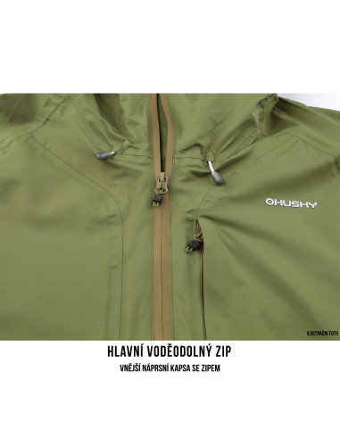 Pánská softshellová bunda   Sauri M tm.zelená