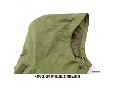 Pánská softshellová bunda   Sauri M tm.zelená