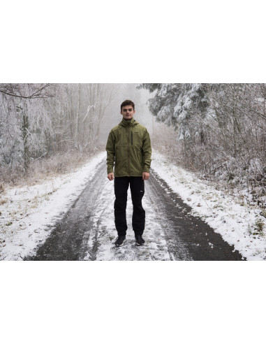 Pánská softshellová bunda   Sauri M tm.zelená