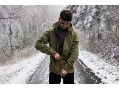 Pánská softshellová bunda   Sauri M tm.zelená