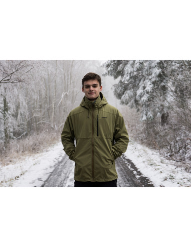 Pánská softshellová bunda   Sauri M tm. olivová