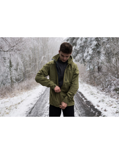 Pánská softshellová bunda   Sauri M tm. olivová