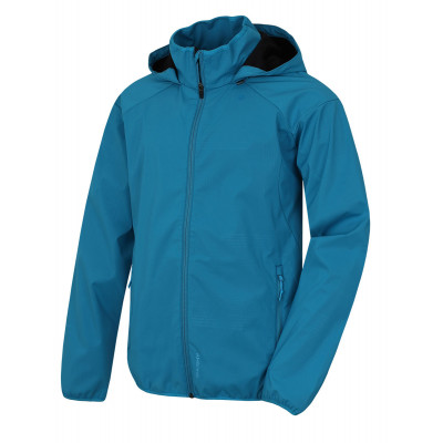 Pánská softshellová bunda   Sally M modrá