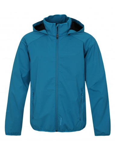 Pánská softshellová bunda   Sally M modrá