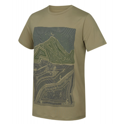 Pánské triko   Tash M sv. olivová
