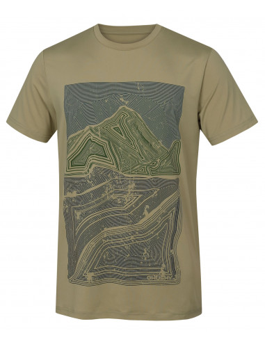Pánské triko   Tash M sv. olivová