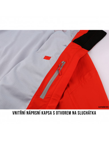 Dámská hardshellová bunda   Nicker L červená