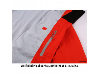 Dámská hardshellová bunda   Nicker L červená