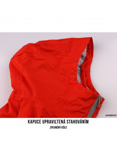 Dámská hardshellová bunda   Nicker L červená