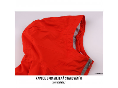 Dámská hardshellová bunda   Nicker L červená