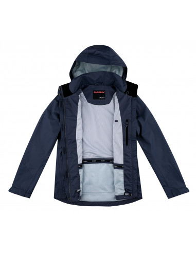 Dámská hardshellová bunda   Nutty L tm. šedofialová